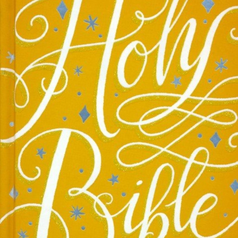 ICB Golden Princess Sparkle Bible - NWT